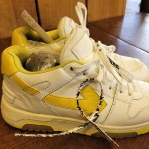 Off White Virgil Abloh OOO "Out of office" Sneakers size 42 men's 9 women's 11.5